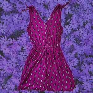 Lucky Brand Dress Size Small Magenta